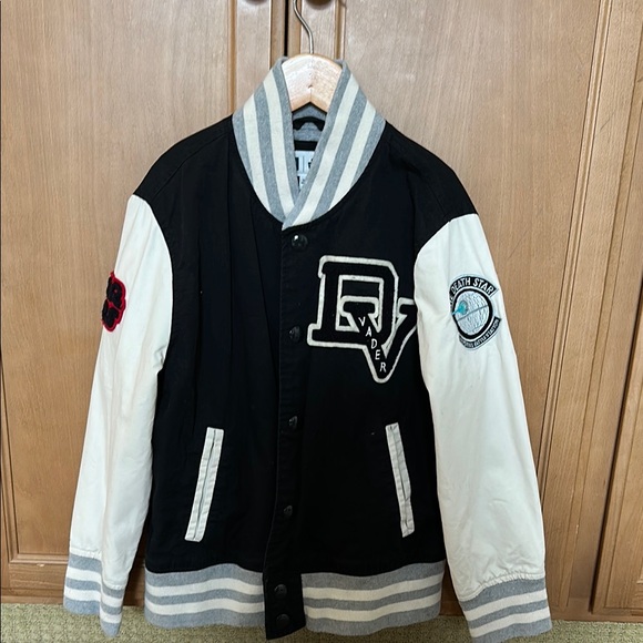 Kids Gap X Star Wars Cotton Varsity Jacket - Picture 1 of 7
